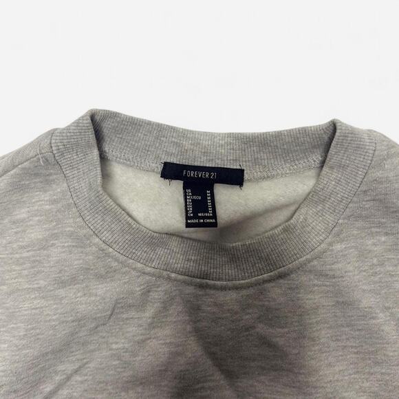 Lake Tahoe graphic crewneck sweatshirt gray Forever21 M - Picture 3 of 5